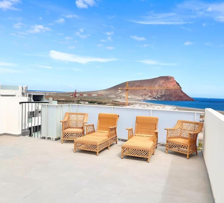 Sea View 2-Bedrooms Apartment La Tejita Bagian luar foto